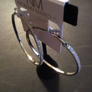 NM large hoop earrings - NIB- perfect for gifting!